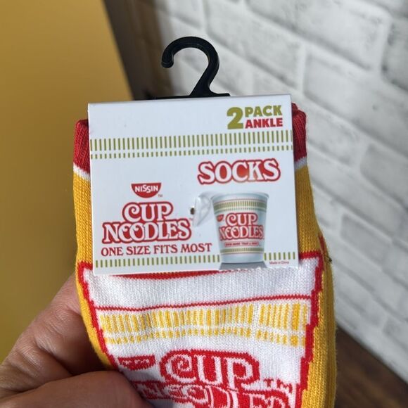 Cup Of Noodles 2 Pack Ankle Socks - Picture 4 of 4